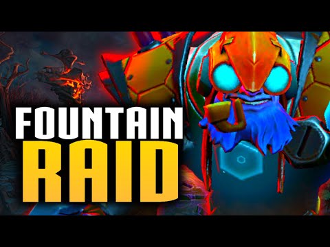 TINKER - FOUNTAIN RAID BOSS | DOTA 2 TINKER GAMEPLAY