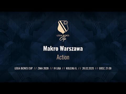 Skrót spotkania Makro Warszawa - Action ( Legia Biznes Cup Zima 2020 )