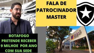 POLEMICA COM  O IMOVEL ALUGADO DO BOTAFOGO,PATROCINADOR MASTER AINDA ESSA TEMPORADA ? BOTAFOGO