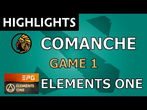 Comanche vs Elements One [Game 1] World Cyber Arena 2016 S2 - Dota Highlights