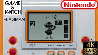 Flagman Nintendo Game & Watch 4k Gameplay
