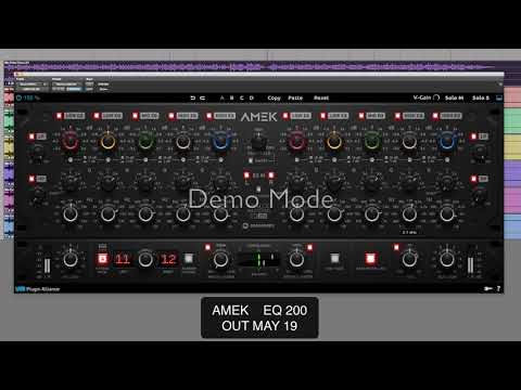 NEW! AMEK EQ 200 - The Sound of an Era! Out May 19.