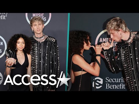Machine Gun Kelly Brings Daughter Casie To 2021 American Music Awards