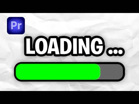 How To Make Loading Bar Effect In Premiere Pro