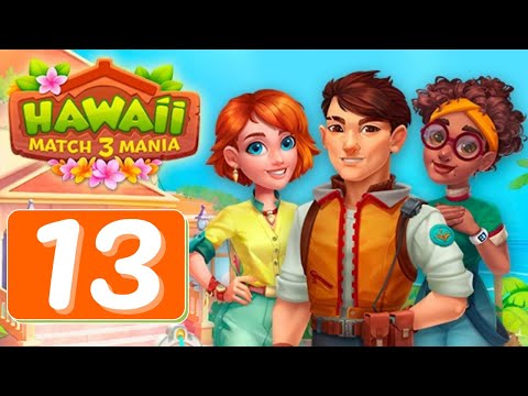 Hawaii Match 3 Mania - Episode 13 - Gameplay