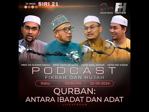 22-05-2024 Prof Dr MAZA | Prof Dr Rozaimi | Ust Nik Ikrami | Ust Rizal  : Fikrah Dan Hujah (Siri 21)