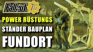 Power Rüstung Ständer Bauplan | Fundort | Fallout 76