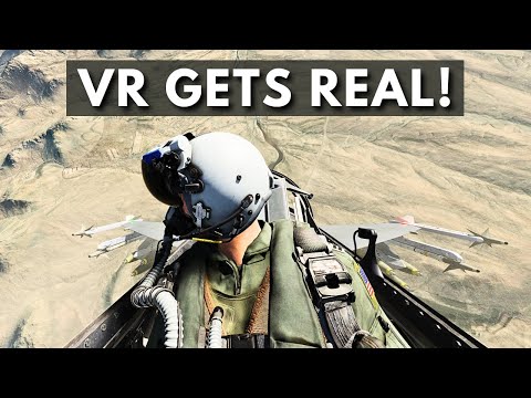 The F16 Fighting Falcon - Insane Immersion in Virtual Reality (4K)