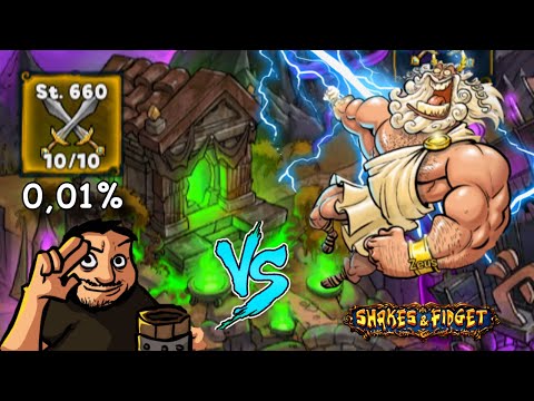 Shakes & Fidget - Ich lege mich mit Zeus an! Geht er wirklich Down? *1289 SFGame