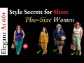 How To Dress A Short Plus Size Body Petite Plus Size Women Over 50 60