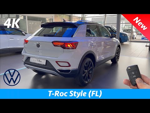 VW T-Roc Style 2022 (FL) - FIRST In-depth review in 4K | 1.5 TSI - 150 HP, 7-speed DSG, Price