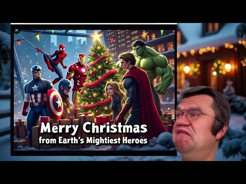 How to Create Epic AI-Generated Christmas Cards: Marvel vs. Street Fighter