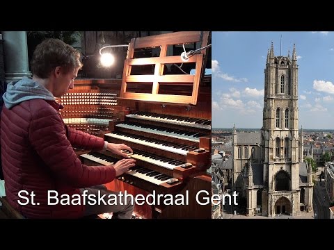 Toccata - C.M. Widor - St Baafs Kathedraal Gent - Gert van Hoef