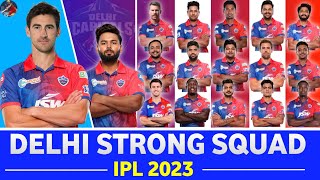 IPL 2023 | Delhi Capitals Squad Full Squad | DC Full Squad 2023 | DC Team New Players List 2023
