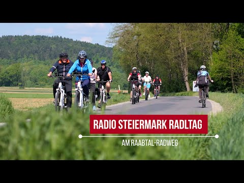 Radio Steiermark Radltag am Raabtal-Radweg | Styria | Austria | vulkantv.at