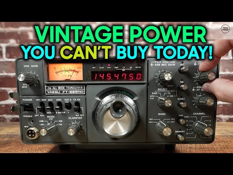 Yaesu FT-225RD - A Historic And Nostalgic Classic Ham Radio Transceiver