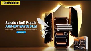 SUNSHINE SS-057ES Pressure-resistant Quick-repair Matte Anti-peeping Hydrogel Film