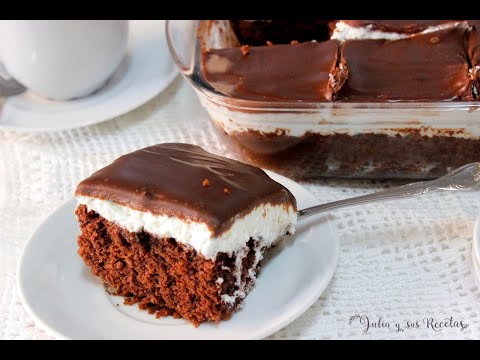 Pastel de chocolate y nata🎂PERFECTO PARA CUALQUIER OCASIÓN!!