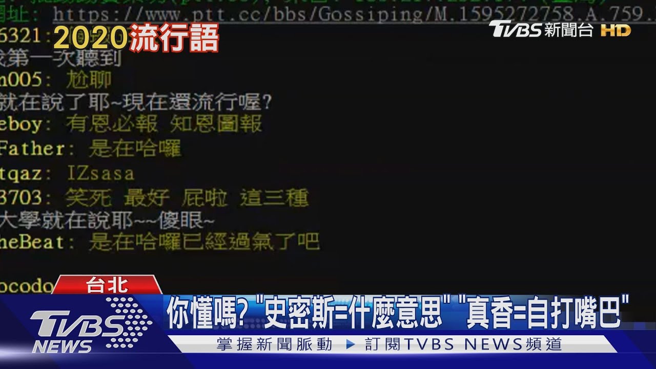 「咩噗、找賽班」2020流行語！「是在哈囉」落伍了