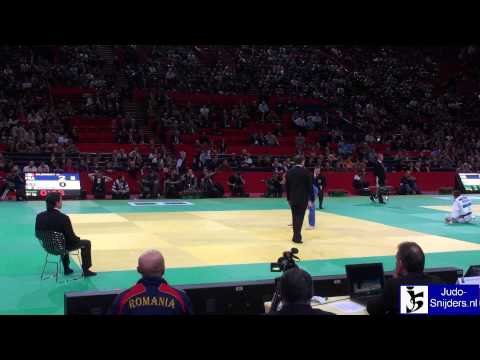Judo 2010 Grand Slam Paris: Axel Clerget (FRA) - Marian Halas (ROU) [-81kg].