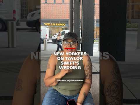 What do New Yorkers think about Taylor Swift and Travis Kelce's MSG wedding?