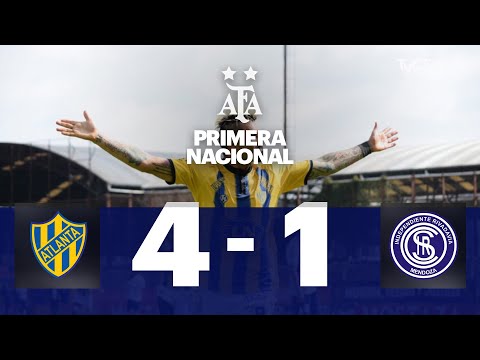 Atlanta 4 VS Independiente Rivadavia 1 | Fecha 1  | Primera Nacional | 2019/2020