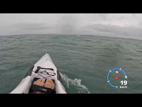 Surfski downwind