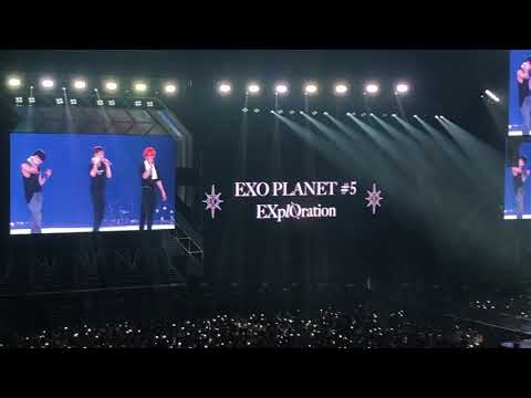 190720 엑소 콘서트 EXplOration 백현 멘트 ’ㅅ’