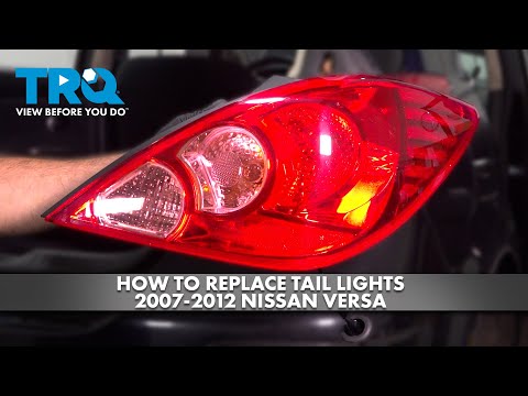 How to Replace Tail Lights 2007-2012 Nissan Versa