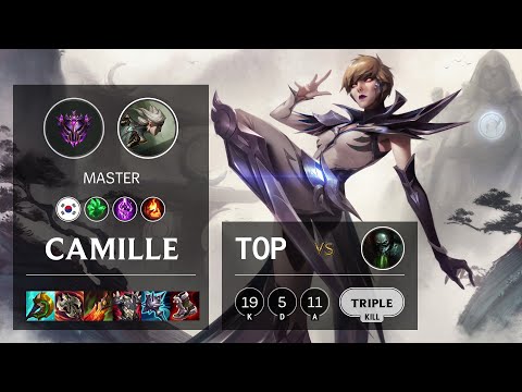 Camille Top vs Urgot - KR Master Patch 11.21