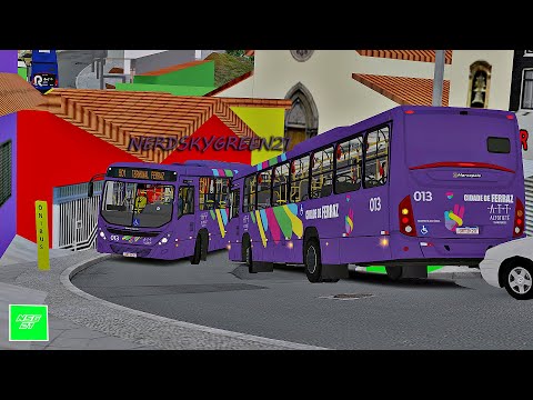 [OMSI 2] ESCALADO NO ONIBUS NOVO DE FERRAZ DE VASCONCELOS - Torino S mb Bluetec 6 AC +G27