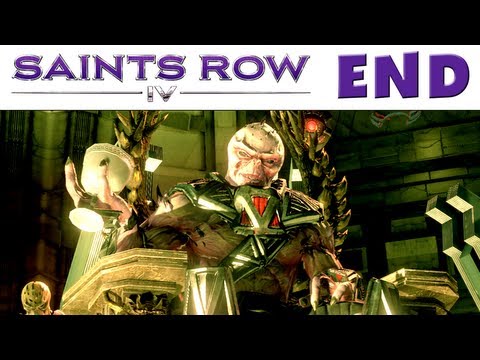 Saints Row IV - Gameplay Walkthrough Part 31 - Zinyak Boss Fight! ENDING (PC, Xbox 360, PS3)