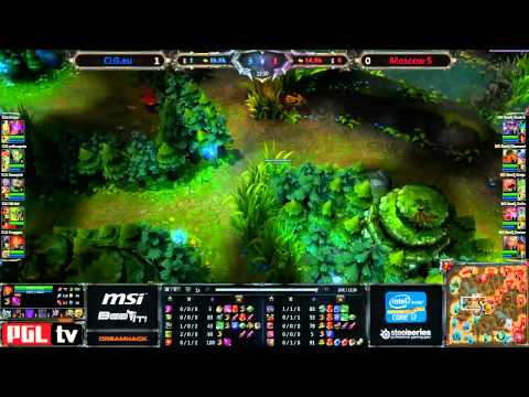DreamHack Summer 2012 - LoL - Grand Final - CLG.eu vs. Moscow 5 - Game 2