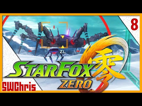 Giant Spider Battle on Fichina! - Star Fox Zero Gameplay w/ Voices & Gamepad View! - Ep. 8 60fps