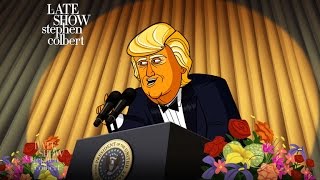 Cartoon Donald Trump Dreads The White House Correspondents&#39; Dinner