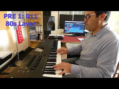 Yamaha Motif XF - Demo voices