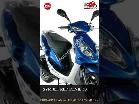 Sym Jet Red Devil 50 - Video 1