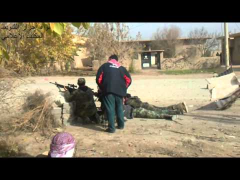 استهداف قوات النظام قرب حاجز المسمكة في بلدة المريعية بالقناص من قبل لواء أحرار الشويط