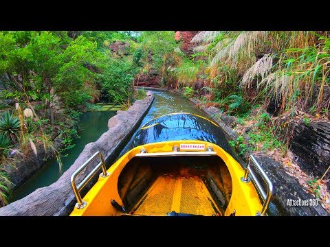 Jungle Log Ride in China - Log Flume Ride