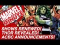 Shows Renewed! Thor Revealed! ACBC Announcements! - Marvel Minute 2015