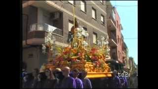 preview picture of video 'Procesión de Domingo de Ramos 2012 Blanca (Murcia)'