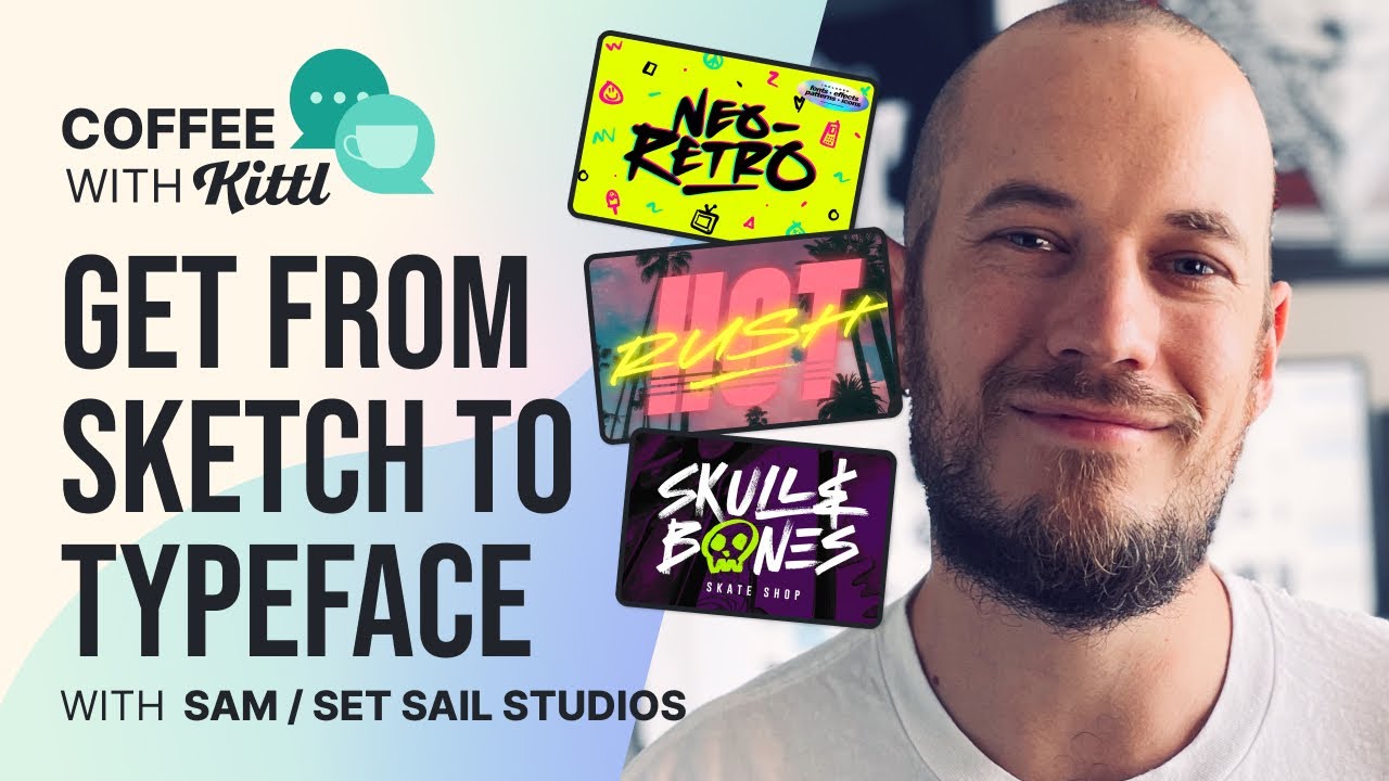 Inside The Font Making Process (Meet The Man Behind 100 Fonts!) 🤯