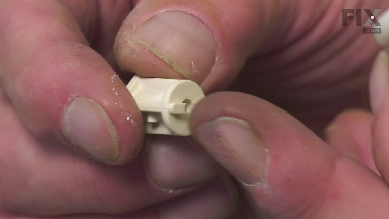 Replacing the Dishwasher Axle Adjuster