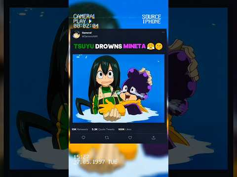 Tsuyu chokes Mineta 😤🤫 | #myheroacademia #edit #amv #mha #anime