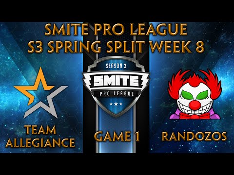 SPL S3 Spring Split Week 8 - Team Allegiance vs. Randozos (Game 1)
