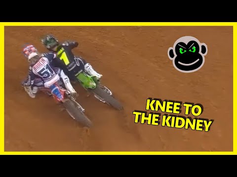 SUPERCROSS RD 12 - Justin Barcia Eli Tomac Ken Roczen Cooper Webb