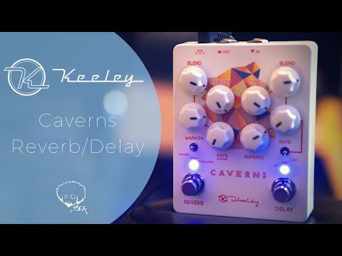 Keeley Caverns Reverb/Delay Analog-Style Tape Delay With Modulation Options + Spring, Shimmer or Modulated Reverb! image 5