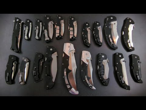 My 20 Favorite Cold Steel Folding Knives