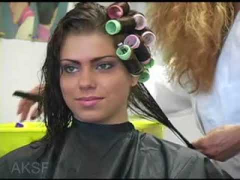 Leah's Roller Set and Backcombing Hairstyle