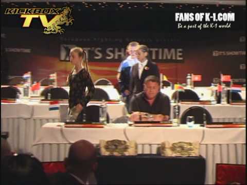 K-1 Amsterdam Press conference 2009 part1